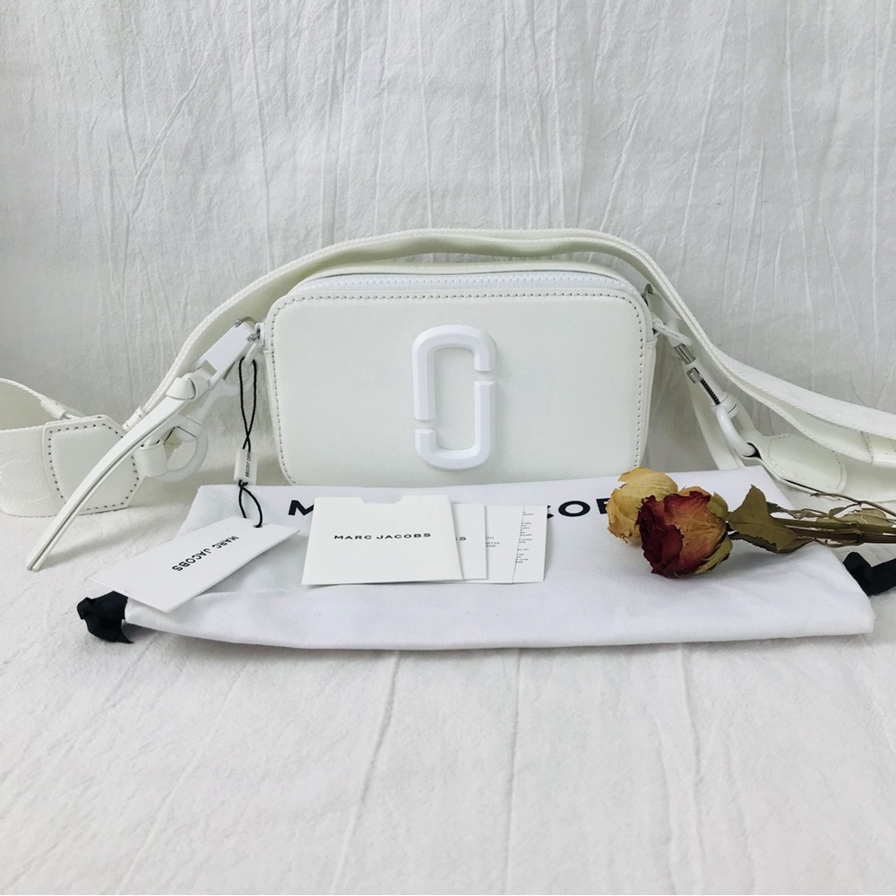 Marc Jacobs the SNAPSHOT Crossbody Bag White